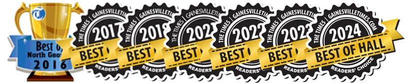 Best of North Georgia and Best of Hall Reader's Choice Award
